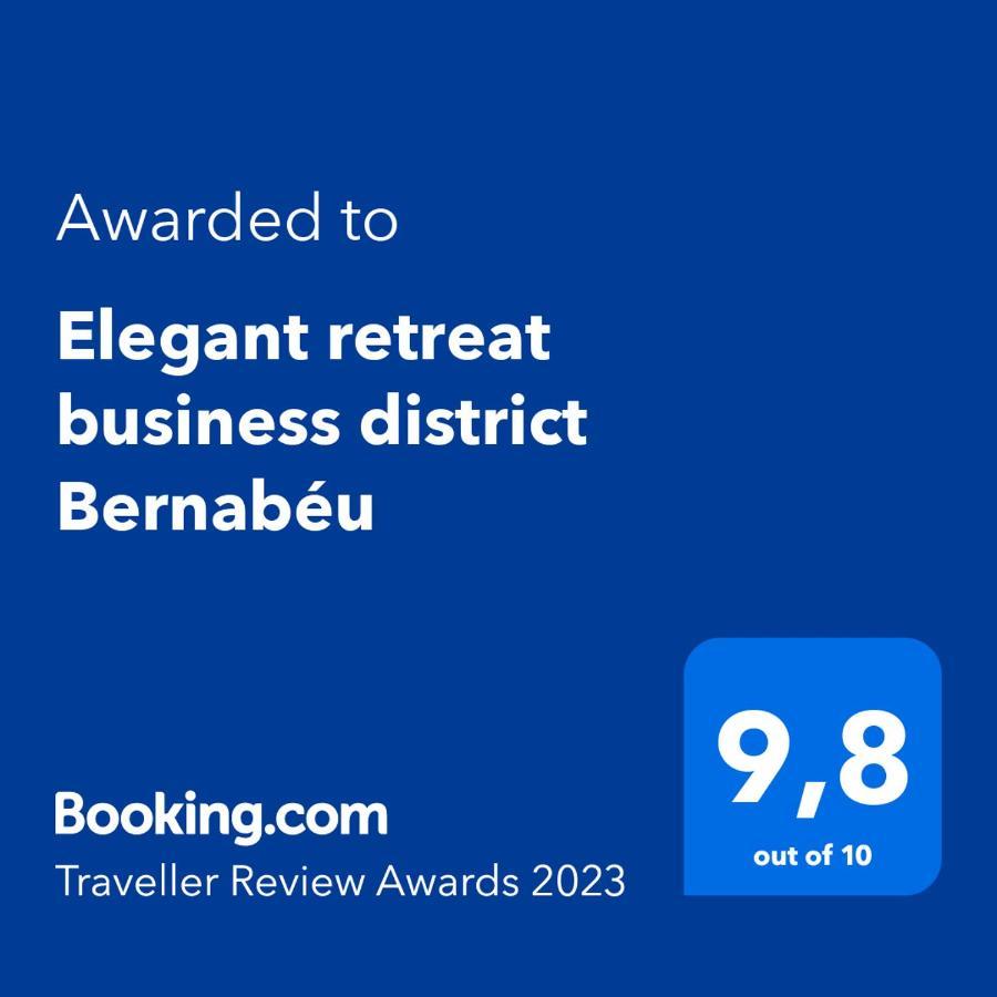 Elegant Retreat Business District Bernabeu Apartman Madrid Kültér fotó